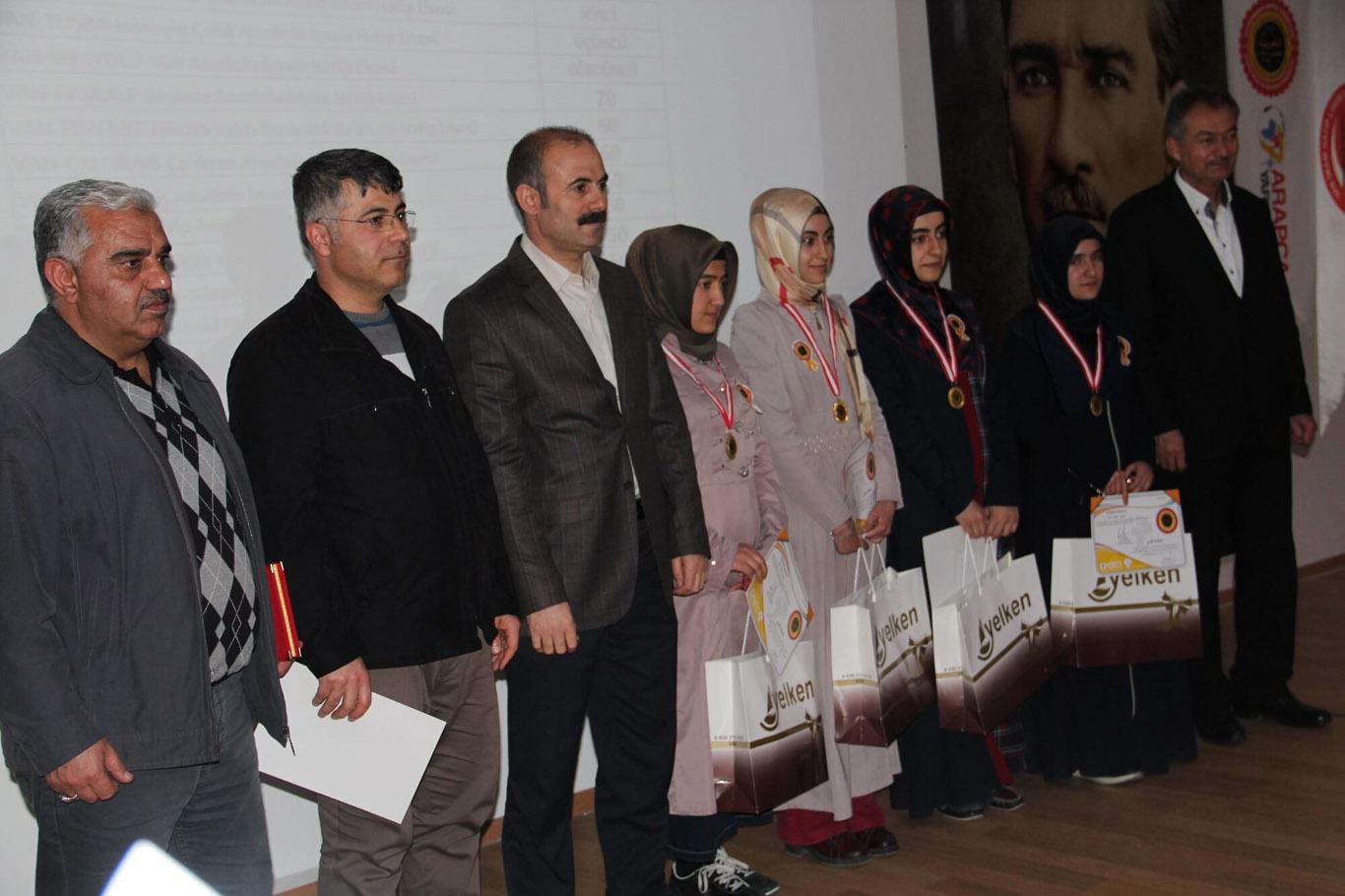 Van’da İHL’ler arası Arapça yarışması düzenlendi Van’da İHL’ler arası Arapça yarışması düzenlendi